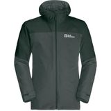 Jack Wolfskin Herenjas, leisteen/groen, XXL