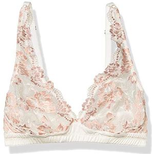 Cosabella Savona Bralette BH voor dames, Mandorla/Moon Ivy, Petite