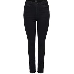 ONLY - Capri Broeken - Zwart - Denim - 7/8 Lengte - Skinny - High Waist