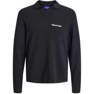 JACK & JONES Trui 'JORNORREBRO'  zwart / wit