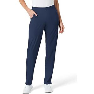 WonderWink 5155ANAVYLG W123 dubbele cargobroek voor dames, marine, standaardL-maat