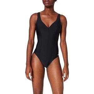 HAUTE PRESSION Dames 822 C01 T50 eendelig badpak, zwart, 50-52 EU, Zwart, 50-52