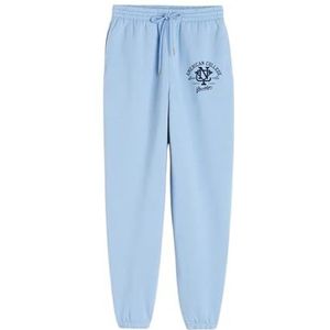 AMERICAN COLLEGE USA Joggingbroek Chino Sport Warme Kleding Unisex Mannen en Vrouwen Casual Model ACJOGW6 Sky Blue S, Turkoois, S