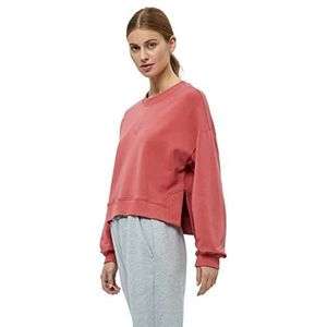 Beyond Now Cassie GOTS sweatshirt met ronde hals | rode sweatshirts voor dames VK | lente trui voor dames | maat XXL