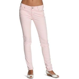 Cross Jeans dames jeansbroek/lang P 461-013 / Adriana Skinny/Slim Fit (buis), roze, 27W x 34L