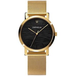 Orphelia Dames analoog horloge Portobella met roestvrij stalen armband goud, goud, armband