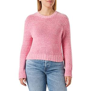HUGO Solarina gebreide sweater voor dames, Medium Pink662, L