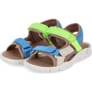 Bisgaard Nico Sandalen voor kinderen, Helder Blauw Groen, 38 EU