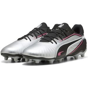 Puma - King Match FG/AG - Voetbalschoenen - Zwart - Synthetisch Leder