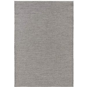 Elle Decor Vlak geweven tapijt voor binnen en buiten in handgemaakte look Caen crème, 120x170 cm Caen. 160x230 cm grijs