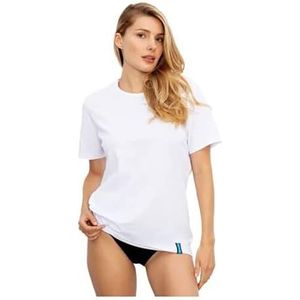 DON ALGODON Uniseks onderhemd, stof: 100% katoen, uniseks onderhemd wordt gekenmerkt door ademend vermogen, duurzaamheid, comfort en zachtheid, Wit, XL