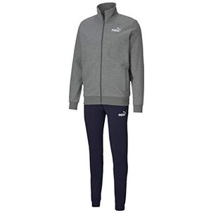 Puma Clean Sweat Suit trainingspak, heren, zwart, S