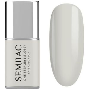 Nagellak - Blanc Neige Éclatant - Crème - 3 in 1 Formule