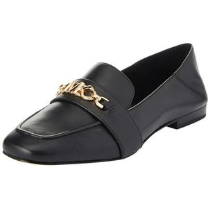 Michael Kors Tiffanie Loafer, damesmocassin, Zwart, 40 EU