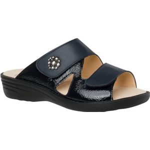 Ganter Hera pantoffels voor dames, ocean, 37 EU Breed