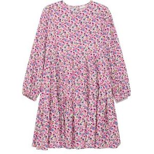 s.Oliver Junior Girl's jurk, kort, wit, 170, wit, 170 cm