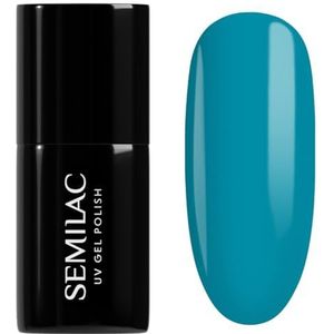 Semilac - Nagellak - Turquoise - Veganistisch - Dermatologisch Getest