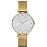 Anita Lille Gold-Tone Steel Mesh Watch