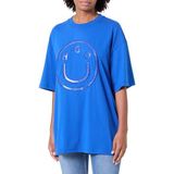Hugo Blue - T-shirt - Effen - Dames - Relaxed Fit - Puur Katoen