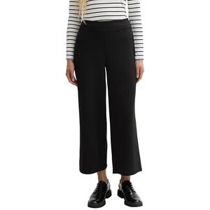 TOM TAILOR Culotte damesbroek, 14482 - Deep Black, 44W x 28L