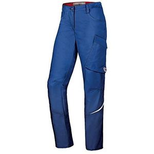 BP 1961-570-0013-18l stofmix met stretch slank silhouet werkbroek voor vrouwen, 65% polyester/35% katoen, koningsblauw, 18L grootte