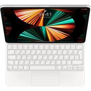 Apple Magic Keyboard (voor 12,9‑inch iPad Pro - 5e generatie) - Arabisch - wit