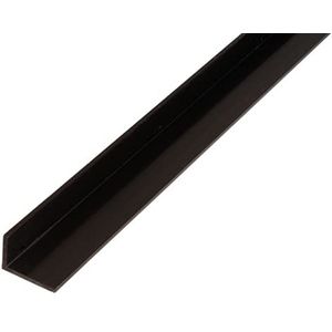 Alberts 471361 Hoekprofiel | Kunststof, zwart | 1000 x 20 x 10 mm