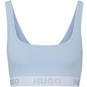 HUGO Bralette Sporty Logo, Bright Purple527, XXL