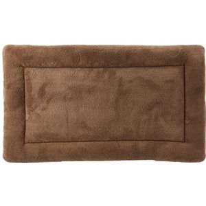 MidWest Homes for Pets Deluxe Micro Terry Huisdier Bed, Hondenbed en Krat Mat, Taupe, 55,6 cm