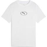 PUMA - Casual T-shirt - Groen - Gerecycled Katoen