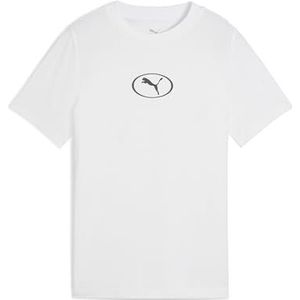 PUMA - Casual T-shirt - Groen - Gerecycled Katoen