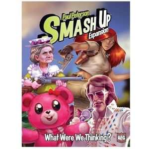 Alderac Entertainment - Smash Up What Were We Thinking - Card Game - Standalone - Expansion - For 2+ Players - From Ages 14+ - English
