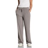 Harembroek - Vintage Stone - Met Structuur - Hoog Taillehoogte - Elastische Band