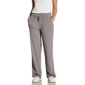 Harembroek - Vintage Stone - Met Structuur - Hoog Taillehoogte - Elastische Band