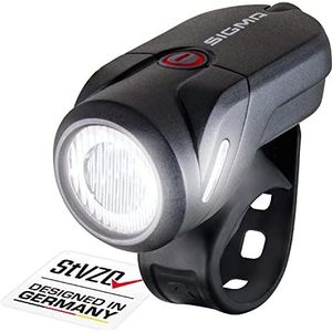 SIGMA SPORT Aura 35 | LED fietslicht 35 Lux | StVZO goedgekeurd, op batterijen aangedreven voorlicht