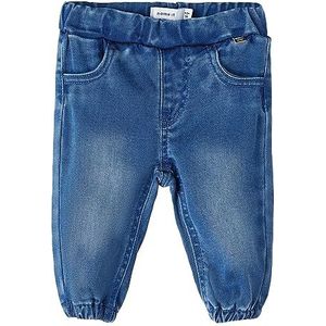 NAME IT Unisex Baby NBNBERLIN Baggy R Jeans 1310-TO NOOS Jeansbroek, Medium Blue Denim, 50, blauw (medium blue denim), 50 cm
