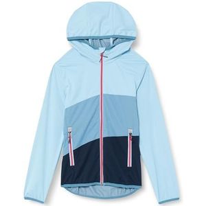 killtec Girl's 2-laags functioneel jack/outdoorjack met capuchon KOS 207 GRLS JCKT, ice-blue, 176, 39104-000