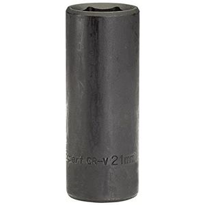 Draper Expert HI-TORQ 1/2"" 21 mm diepe slagmoersleutel | 6-punts inbussleutel | Chroom vanadium stalen moersleutel accessoire | 14104