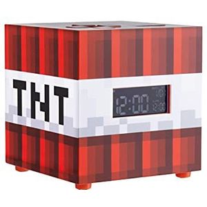 Paladone Minecraft TNT wekker | Officieel gelicentieerde merchandise