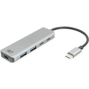 ACT USB-C hub 3.0, 2x USB-A, 2x USB-C AC7072