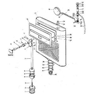 AcquaStiLLa 110054 bevestigingsschroef Original Ramo, meerkleurig