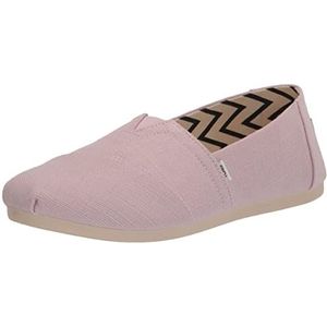 TOMS Alpargata Heritage Damesslippers, canvas, platte slippers, lichtseringkleuren, 38.5 EU