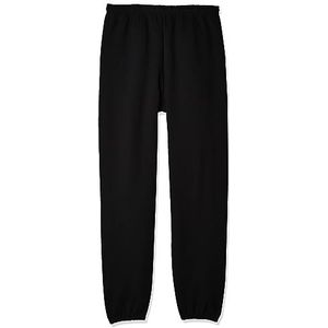 Russell Athletic Dri-Power Fleece Joggingbroek met gesloten bodem voor heren (geen zakken), Zwart, XL