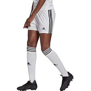 adidas Squadra 21 Shorts dames Shorts, White/Black, XS Long