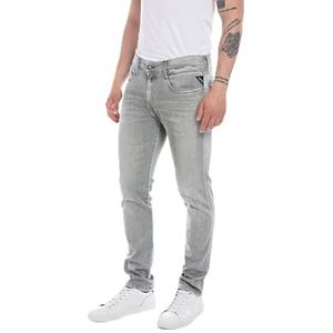 Replay Anbass Slim fit Jeans voor heren, 095, lichtgrijs, 33W x 36L