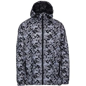 Trespass Unisex compacte oprolbare Qikpac print regenjas