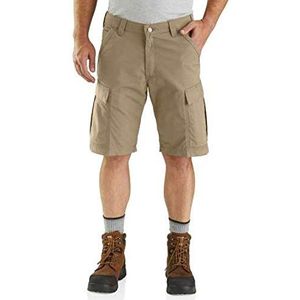 Carhartt 103543.253.S540 Force Broxton Cargo Mannen Short, Donker Kaki, W40 Maat