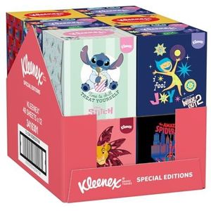 Kleenex tissues Disney - zakdoekjes - 576 tissues - 12 x 48 stuks - Voordeelverpakking