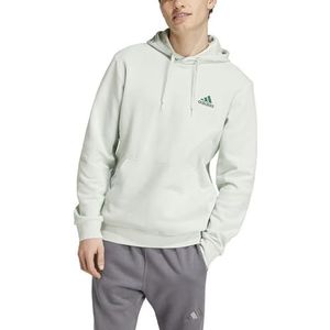 adidas Heren Essentials Fleece Hoodie, linen green, XS