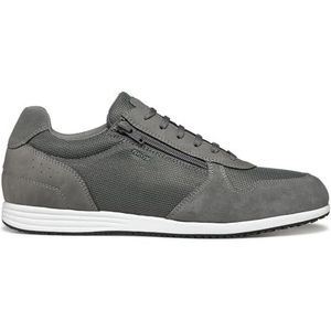Geox - Arthien - Sneakers - Grijs - Mesh/Suède